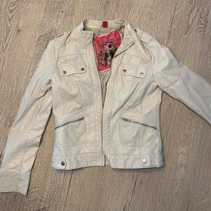 Off-White Leather Jacket